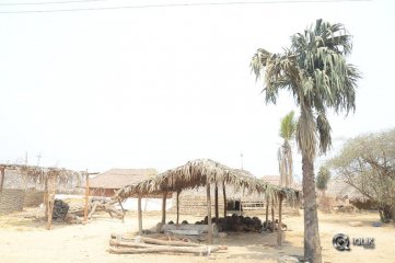 Rangasthalam Movie Village Set Photos